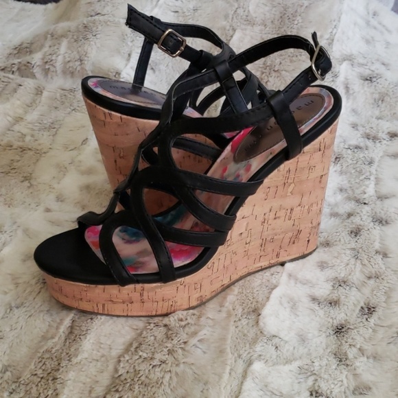 Buckle Shoes - Madden Girl Platforn Wedges